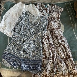 Bundle of beachy lightweight comfy summer clothes